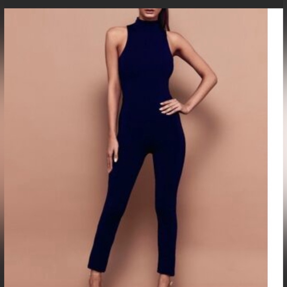 SOLD Bossa Full Body Stretch Bodycon Jumpsuit Catsuit Womens Xs One-Piece